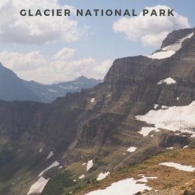 Prepared girl's are ready for anything! This guide covers what to bring hiking in Glacier National Park, including bear safety tips. This packing list covers all the essentials for Glacier National Park hiking. #hiking #packinglist
