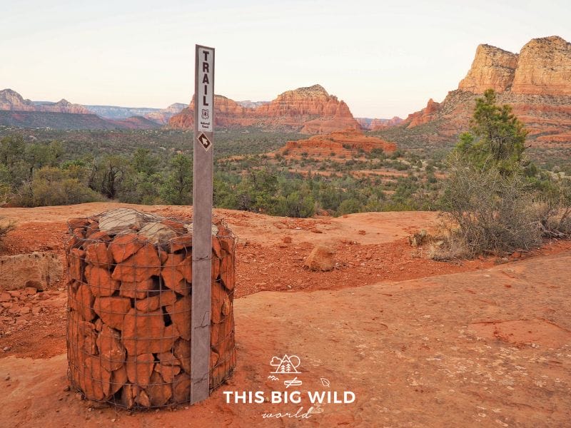Scramble up the Bell Rock Climb hike to take in sweeping views of the red rocks at sunset.