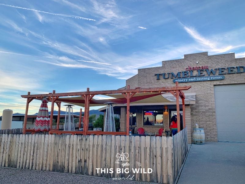 Visit the quirky Chateau Tumbleweed Tasting Room in Cottonwood on your Arizona road trip.
