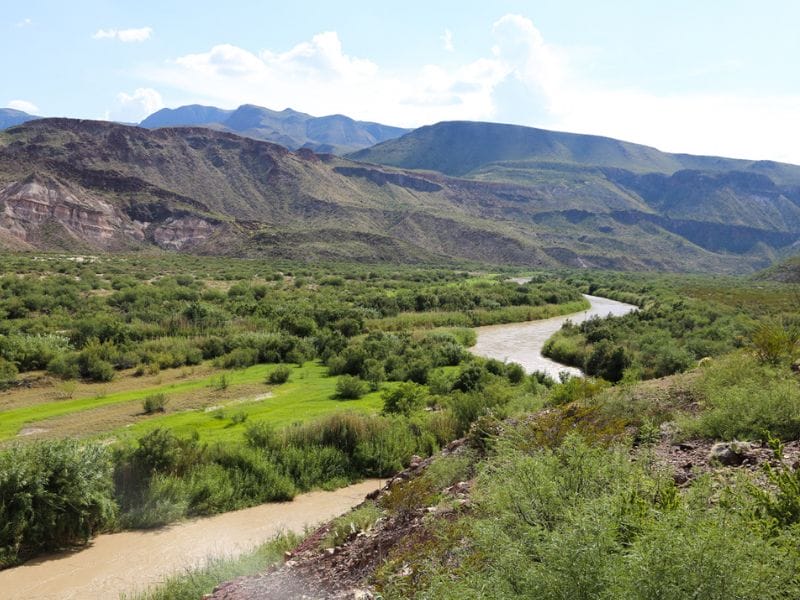 Just miles away from Big Bend National Park, Big Bend Ranch State Park in Texas is one of the most scenic drives in Texas. Photo by Erin from Sol Salute.