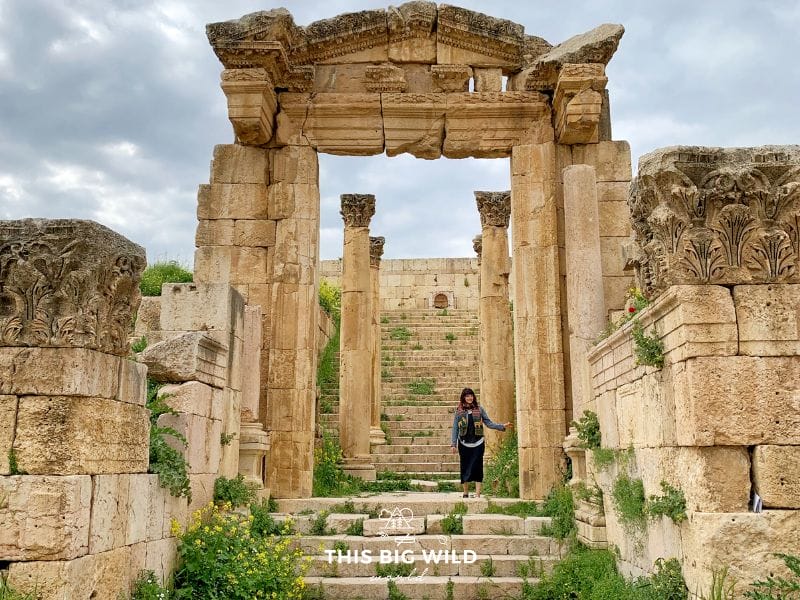 Jerash is an ancient Roman city near Amman. Wander through the ruins and imagine the chariot races, theater performances and festivals that were held here.