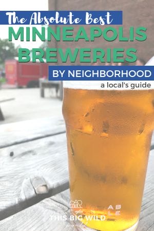 Exploring the breweries in Minneapolis is one of my favorite ways to experience the city. This local's guide to the best breweries in Minneapolis is broken down by neighborhood so you can easily walk or bike! Just for fun, I've also included restaurant recommendations for each of the 5 routes! #minnesota #minneapolis #beer #craftbeer #brewery #microbrewery