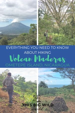 Have you ever hiked down into an extinct volcano? Volcan Maderas on Ometepe Island also offers incredible views of Lake Nicaragua from above! Find out everything you need to know about hiking Volcan Maderas including what to expect, what to pack, how to hire a guide and more! #nicaragua #hiking #ometepe 