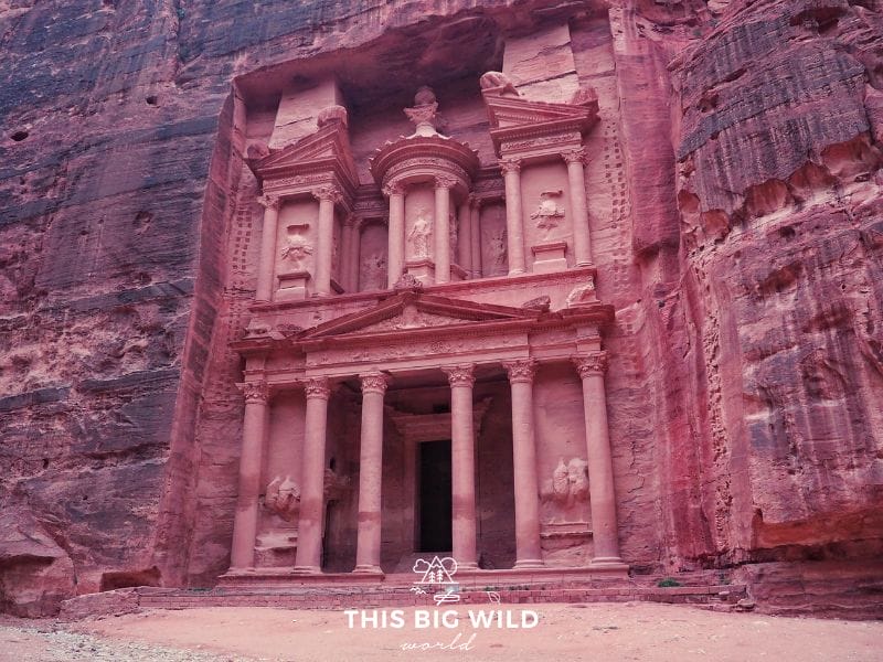 The famous Treasury is breathtaking on its own, but imagine having it all to yourself? It's worth waking up at 430am!