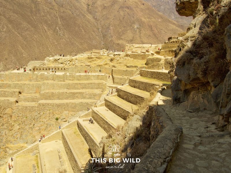 Don't miss seeing the Sun Temple and other ruins in Ollantaytambo along the Urubumba River near Cusco.