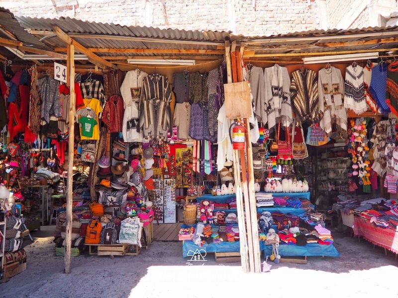 Be sure to buy some souvenirs at the local markets in Cusco.