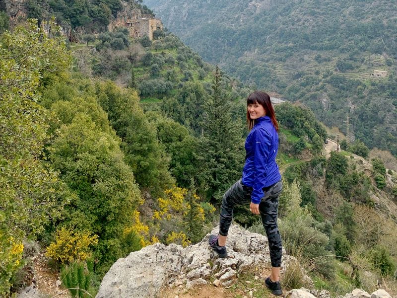 Enjoy day hikes or multi-day hikes in the lush and green Qadisha Valley in Lebanon