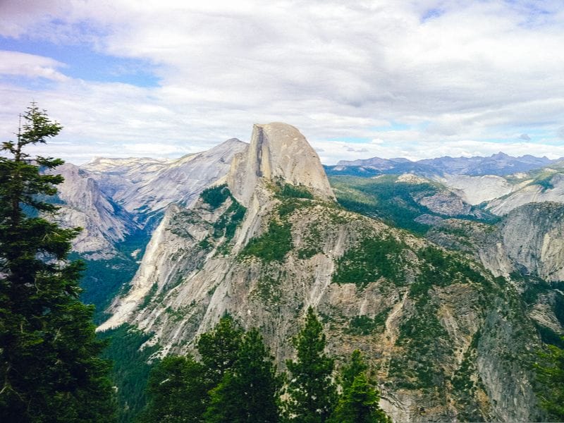 The Mist Trail up to Half Dome in Yosemite National Park is one of the most dangerous hikes in the US due to slips and falls from height. Photo Credit: Rock a Little Travel