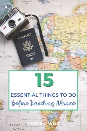 Are you getting ready to travel internationally? Find out the essential things to do before traveling abroad so that you can travel stress-free knowing you're prepared for the unexpected! pre travel checklist | to do list before international travel | what to do before traveling abroad | the essential international travel checklist #traveltips #internationaltravelchecklist #thingstodobeforetravelingabroad