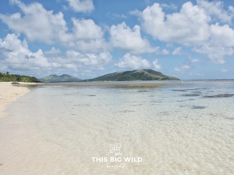 The lush green islands that make up Fiji's Yasawa Island chain make a beautiful backdrop while relaxing on the beach, snorkeling the reefs or hiking.