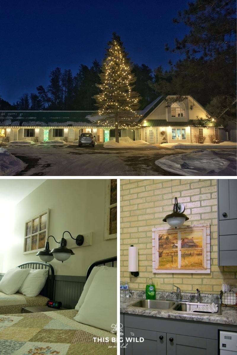 Northwoods Motel is one of the best Hayward Wisconsin motels. The kitchenette room is recently updated and comfy at an affordable price.