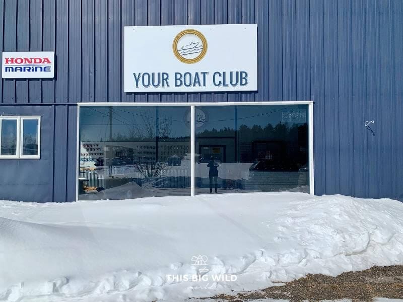 Snowmobile rental in Ely MN at Your Boat Club