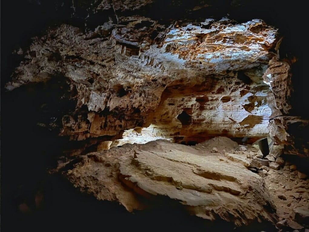 Cave tour at Wind Cave National Park near Rapid City SD